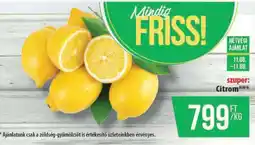 Coop Citrom ajánlat