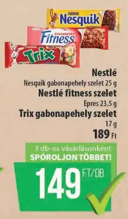 Coop Nestlé gabonapehely szeletek ajánlat
