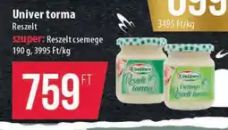 Coop Univer torma ajánlat