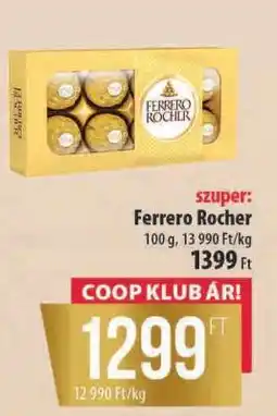 Coop Ferrero Rocher ajánlat