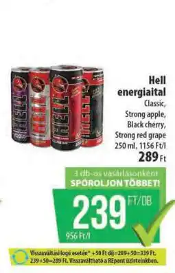 Coop HELL Energiaital ajánlat