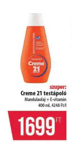 Coop CREME 21 TESTÁPOLÓ ajánlat
