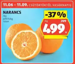 ALDI Narancs ajánlat