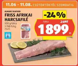 ALDI ALMARE SEAFOOD FRISS AFRIKAI HARCSAFILÉ ajánlat