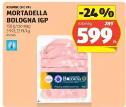 ALDI Mortadella Bologna IGP ajánlat