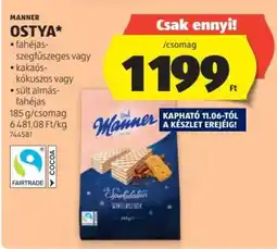 ALDI Manner Ostya ajánlat