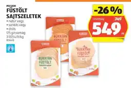 ALDI MILSANI Füstölt Sajtszeletek ajánlat