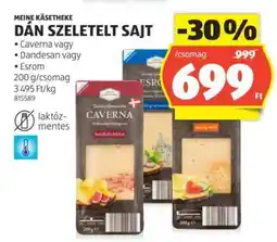 ALDI Dán szeletelt sajt ajánlat