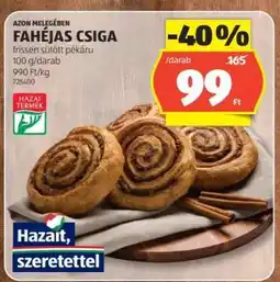 ALDI Fahéjas csiga ajánlat