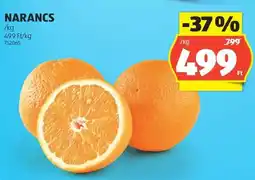 ALDI Narancs ajánlat