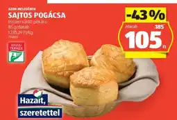 ALDI Sajtos pogácsa ajánlat