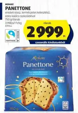 ALDI MONARC PANETTONE ajánlat