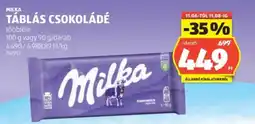 ALDI MILKA Táblás csokoládé ajánlat
