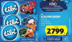 ALDI Tibi szaloncukor ajánlat