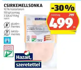 ALDI CSIRKEMELLSONKA ajánlat