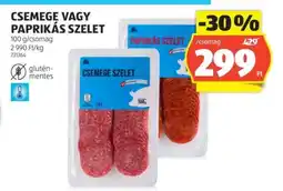 ALDI Csemege vagy Paprikás Szelet ajánlat