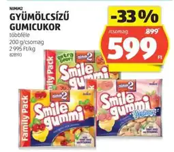 ALDI NIMM2 GYÜMÖLCSÍZŰ GUMICUKOR ajánlat