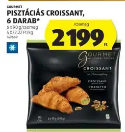 ALDI Pisztáciás Croissant, 6 darab ajánlat