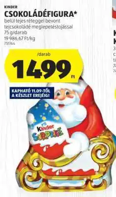 ALDI KINDER Csokoládéfigura ajánlat