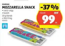 ALDI SZARVASI Mozzarella snack ajánlat