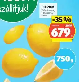 ALDI Citrom ajánlat