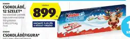 ALDI KINDER CSOKOLÁDÉ, 12 SZELET ajánlat
