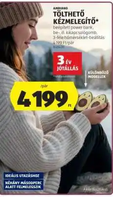 ALDI Ambiano Tölthető Kézmelegítő ajánlat