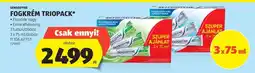 ALDI Sensodyne Fogkrém Triopack ajánlat