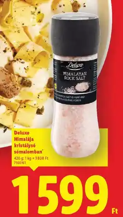 Lidl Deluxe Himalája kristálysó sómalomban ajánlat
