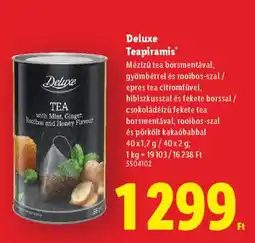 Lidl Deluxe Teapiramis ajánlat