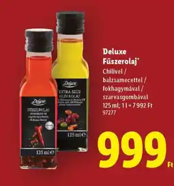 Lidl Deluxe Fűszerolaj ajánlat