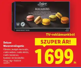 Lidl Deluxe Macaronválogatás ajánlat
