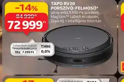 Auchan TAPO RV20 PORSZÍV-FELMOS ajánlat