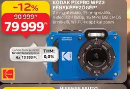 Auchan KODAK PIXPRO WPZ2 FÉNYKÉPEZŐGÉP ajánlat