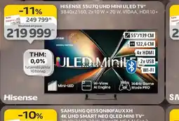 Auchan HISENSE 55U7Q UHD MINI ULED TV ajánlat