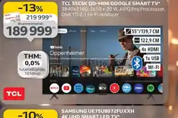 Auchan TCL 55C6K QD-MINI GOOGLE SMART TV ajánlat