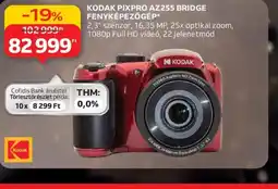 Auchan KODAK PIXPRO AZ255 BRIDGE FÉNYKÉPEZŐGÉP ajánlat