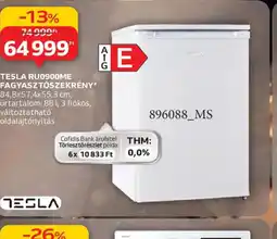 Auchan TESLA RU0900ME FAGYASZTSZEKRÉNY ajánlat
