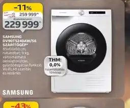 Auchan SAMSUNG DV90T5240AW/S6 SZÁRÍTGÉP ajánlat