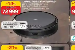 Auchan TAPO RV20 PORSZÍV-FELMOS ajánlat