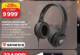 Auchan GENESIS ARGON 600 GAMER FEJHALLGAT ajánlat