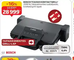 Auchan BOSCH TCG3323 KONTAKTGRILL ajánlat