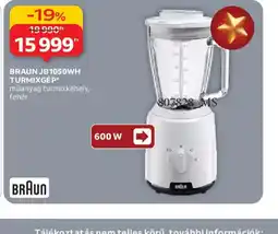 Auchan BRAUN JB1050WH TURMIXGÉP ajánlat