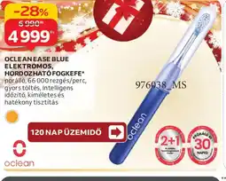 Auchan OCLEAN EASE BLUE ELEKTROMOS, HORDOZHAT FOGKEFE ajánlat