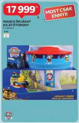 Auchan MANCS ŐRJÁRAT KILÁTÓTORONY ajánlat