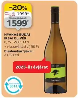 Auchan NYAKAS BUDAI IRSAI OLIVÉR ajánlat