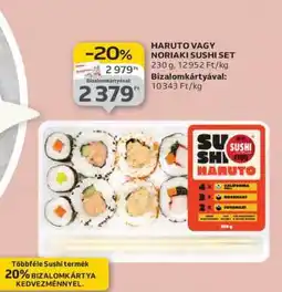 Auchan HARUTO VAGY NORIAKI SUSHI SET ajánlat