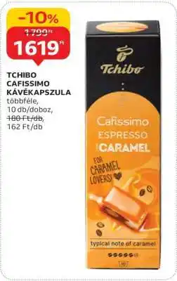 Auchan Tchibo Cafissimo Kávékapszula ajánlat