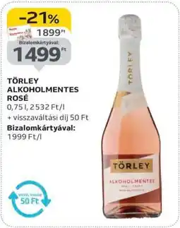 Auchan TÖRLEY ALKOHOLMENTES ROSÉ ajánlat