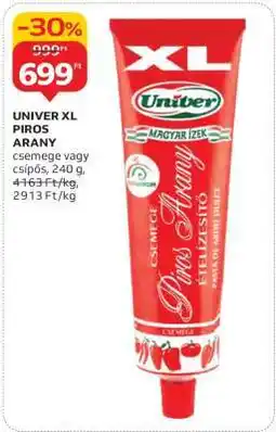 Auchan UNIVER XL PIROS ARANY ajánlat